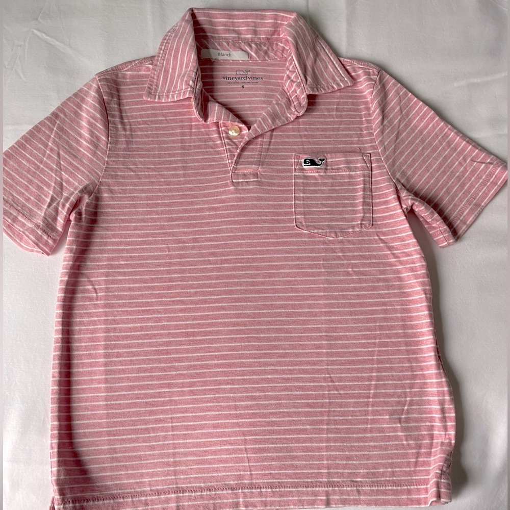 Vineyard Vines Boys 6 Polo